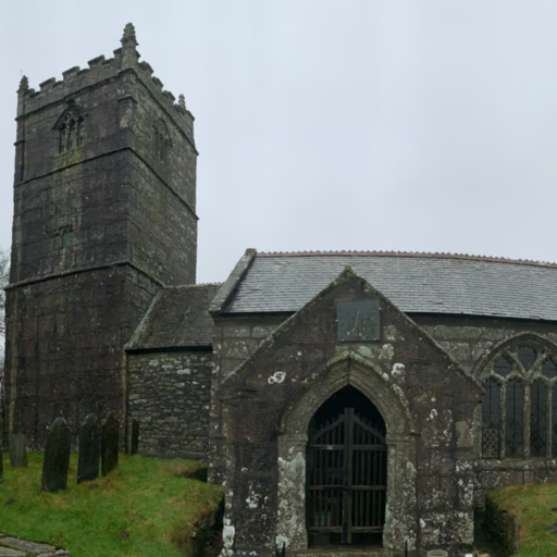 St Breward Church Bodmin Moor Cornwall image by Peter Glaser